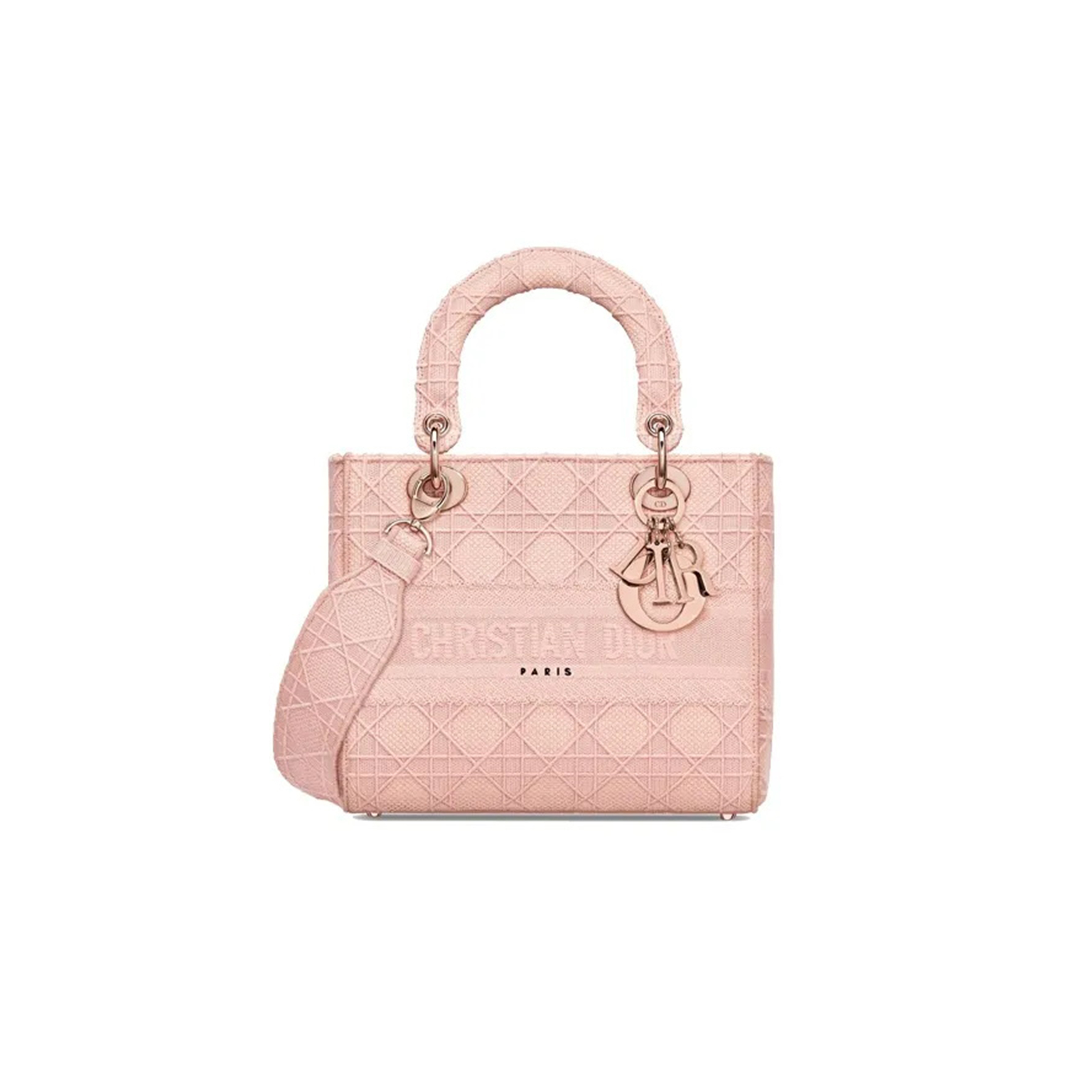 DIOR MEDIUM LADY D-LITE M0565JREY-957U (24*20*11cm)